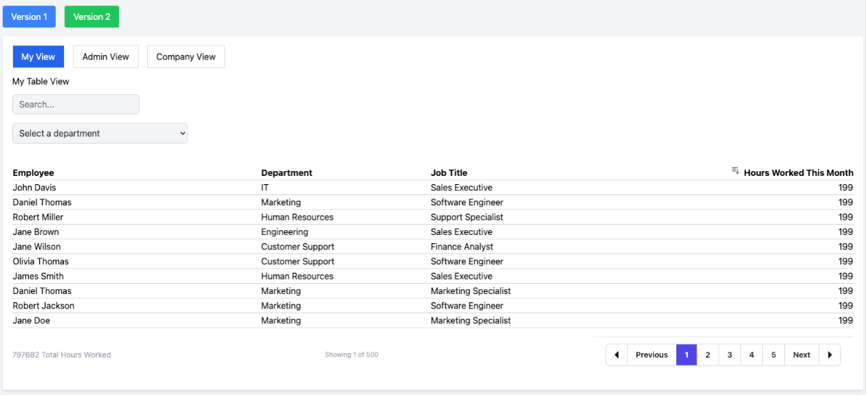 Building a Dynamic, Reusable Interactive Tanstack Table