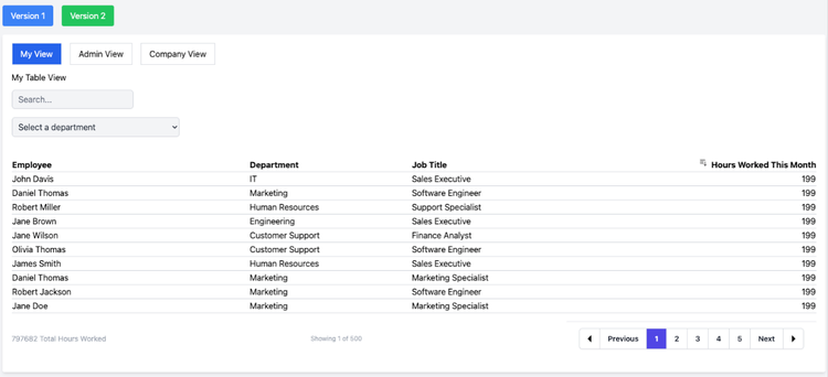 Building a Dynamic, Reusable Interactive Tanstack Table